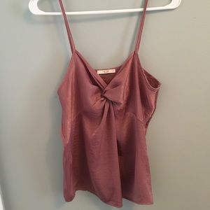 Rose dressy tank
